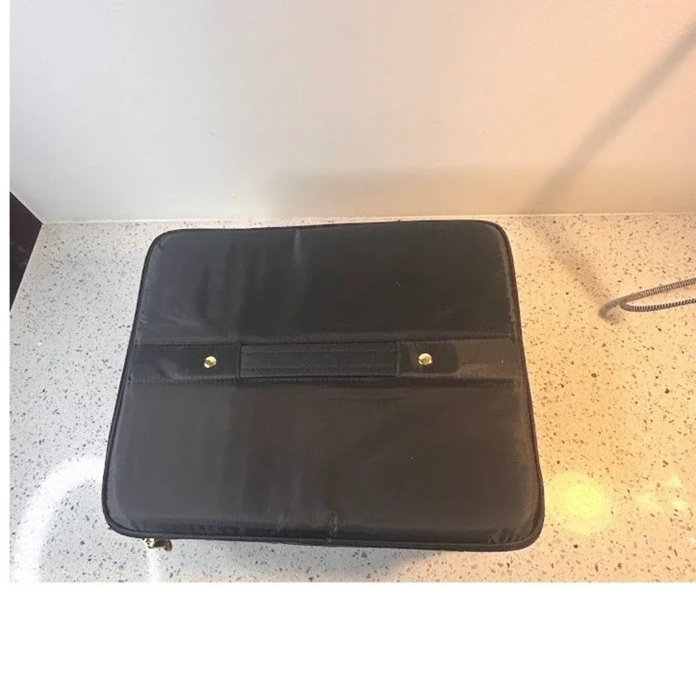 Joy Mangano The‎ Jewel Kit Duo Jewelry Organizer Travel Case Black Nylon